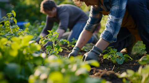 Du potager à la table, nous partageons des moments chaleureux.
