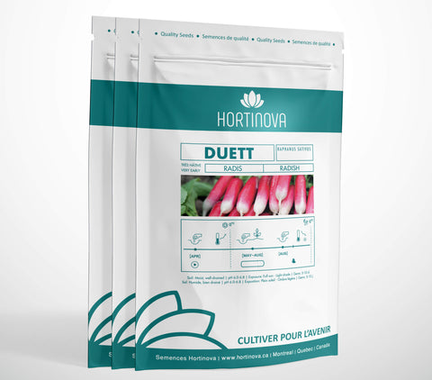 DUETT High Quality Radish Seed Package for Gardening and Farming