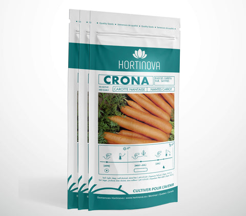 CRONA - Semences de Carotte Nantaise à Pollinisation Libre