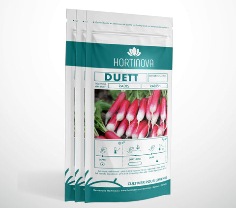 DUETT - Semences de Radis à Pollinisation Libre