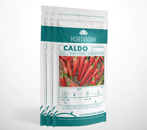 CALDO - Semences de Piment de Cayenne à Pollinisation Libre