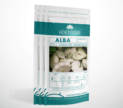 ALBA - Semences de Courge d'Été à Pollinisation Libre