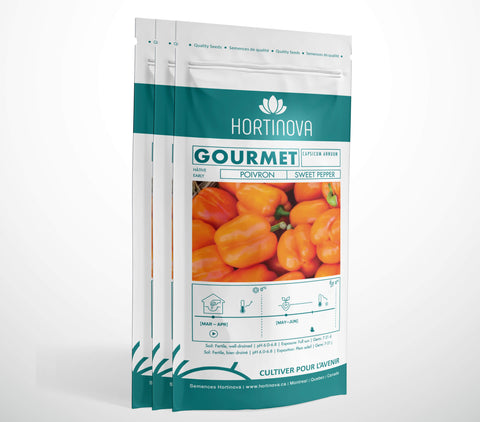 GOURMET - Semences de Poivron à Pollinisation Libre