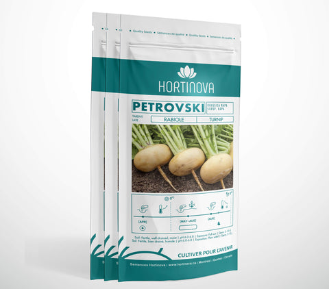 PETROVSKI - Semences de Rabiole à Pollinisation Libre