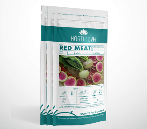 RED MEAT - Semences de Radis à Pollinisation Libre