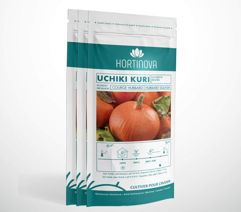 UCHIKI KURI - Semences de Courge d'Hiver à Pollinisation Libre