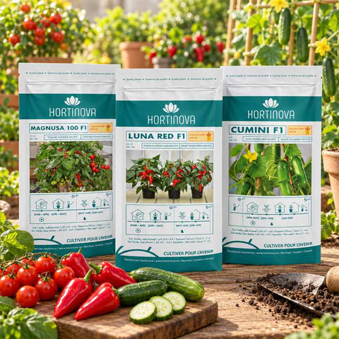 CRUNCH ‘N’ MUNCH: Cucumber, Tomato & Pepper Seed Bundle