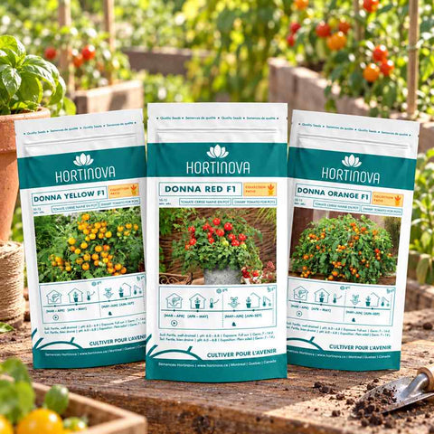 DONNA MIA: Trio Tomato Seed Bundle