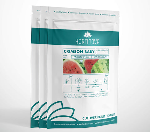 CRIMSON BABY High Quality Watermelon Seed Package for Gardening and Farming